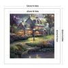Riverside House - 11CT Stamped Cross Stitch - 50*50cm - Landscape