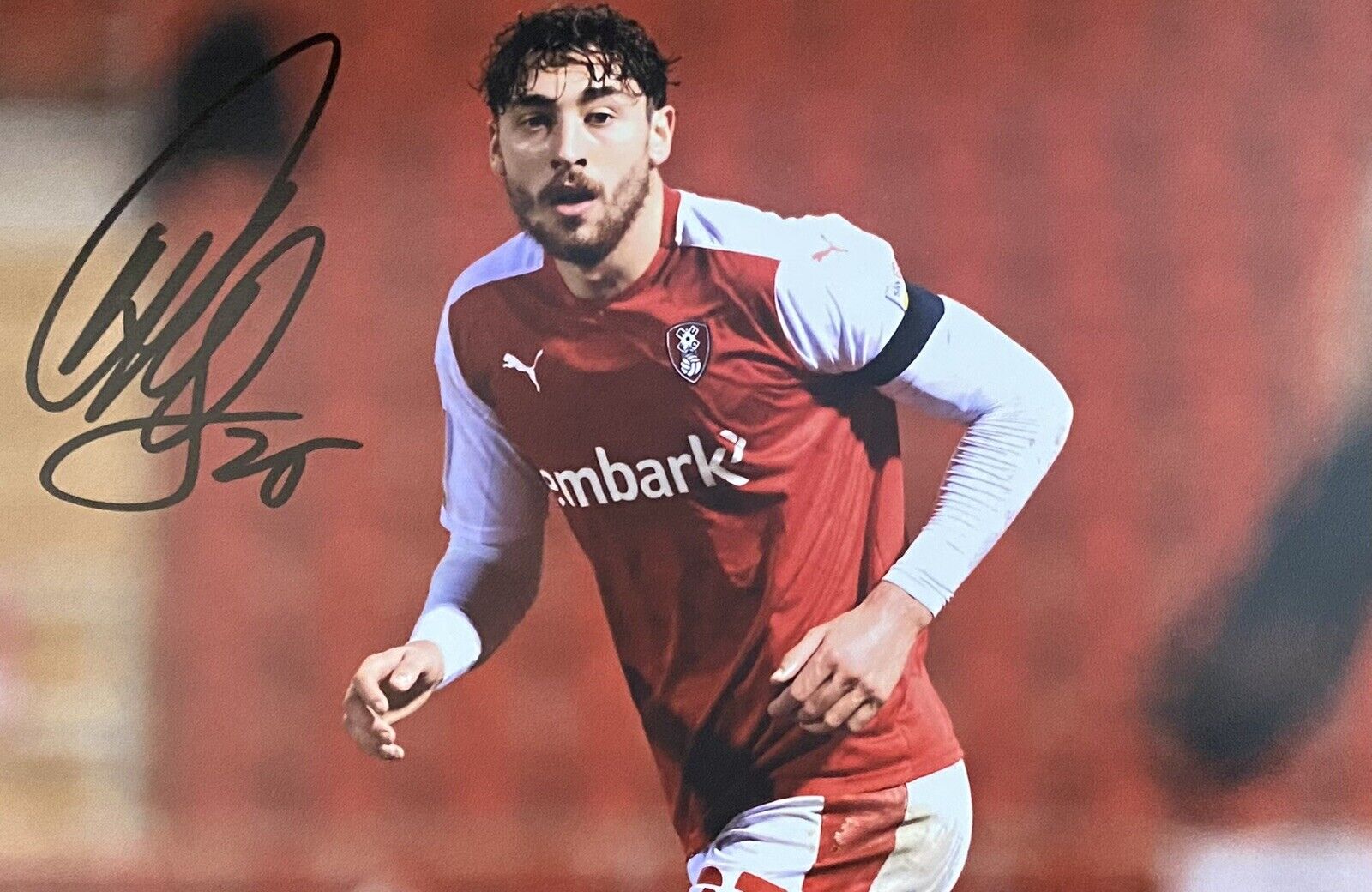 Matt Brooks Genuine Hand Signed Rotherham United 6X4 Photo Poster painting