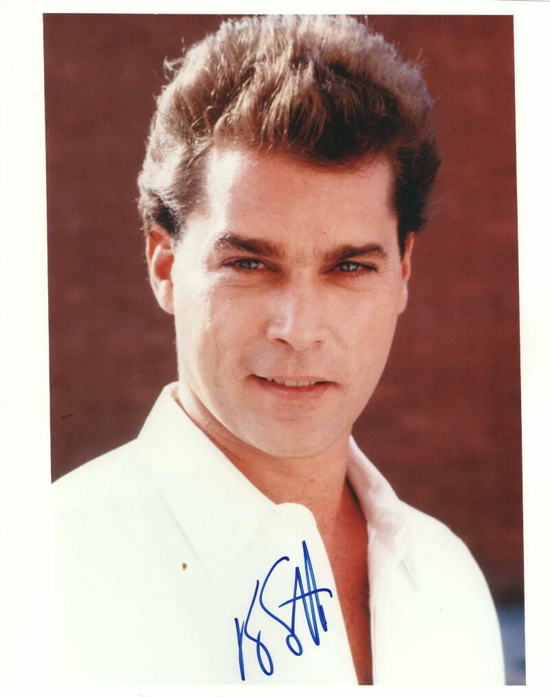 RAY LIOTTA SIGNED AUTOGRAPH 8X10 Photo Poster painting - YOUNG GOODFELLAS STUD, FIELD OF DREAMS