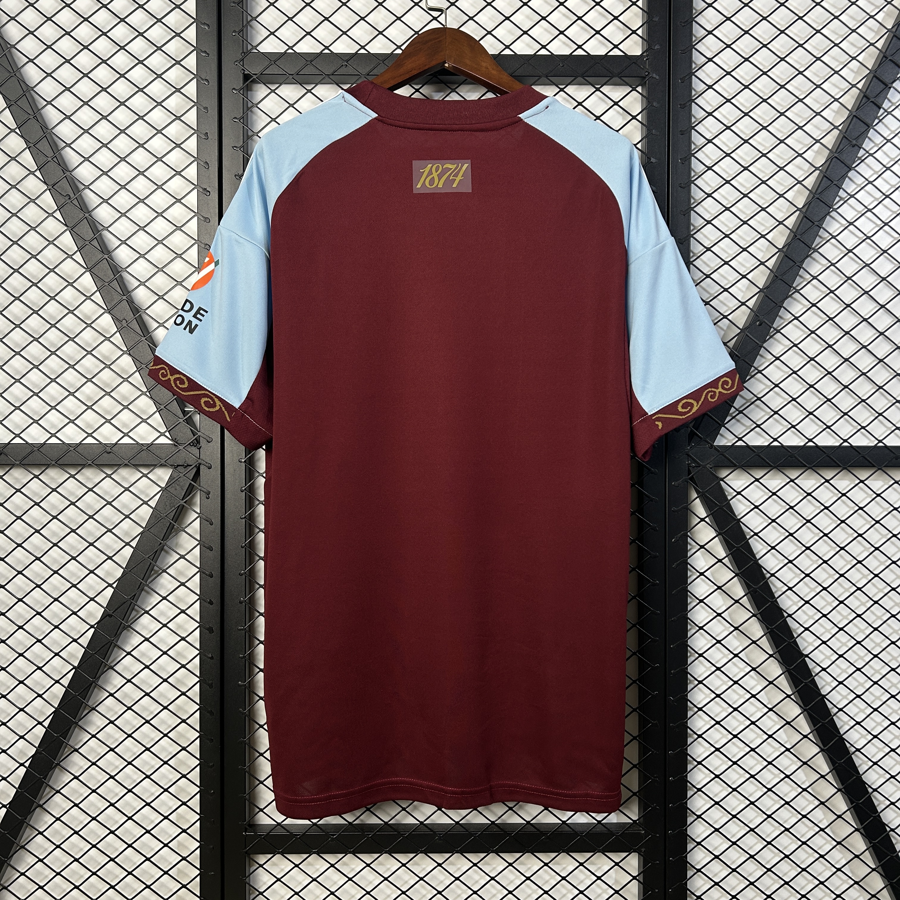 25/26 Aston Villa Home Football Shirt 1:1 quality