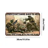 Soldier - Vintage Metal Signs(12*16Inch) - Military