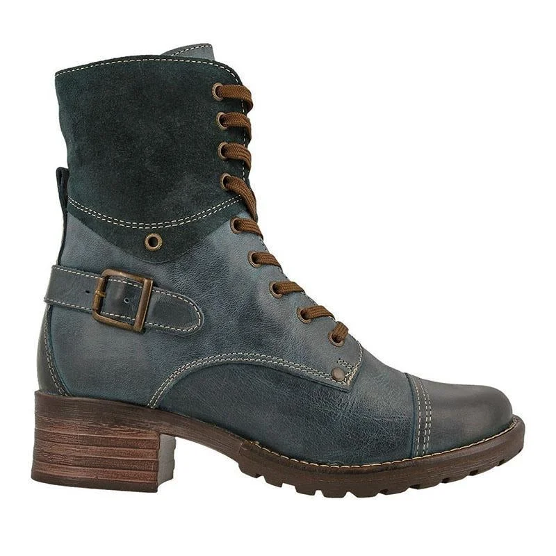 Women's Lace-Up Daily Ankle Boots