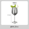 Unbreakable Durable Stainless Steel Wine Glasses