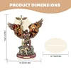 DIY Guardian Angel Diamond Painting Wooden Desktop Decor