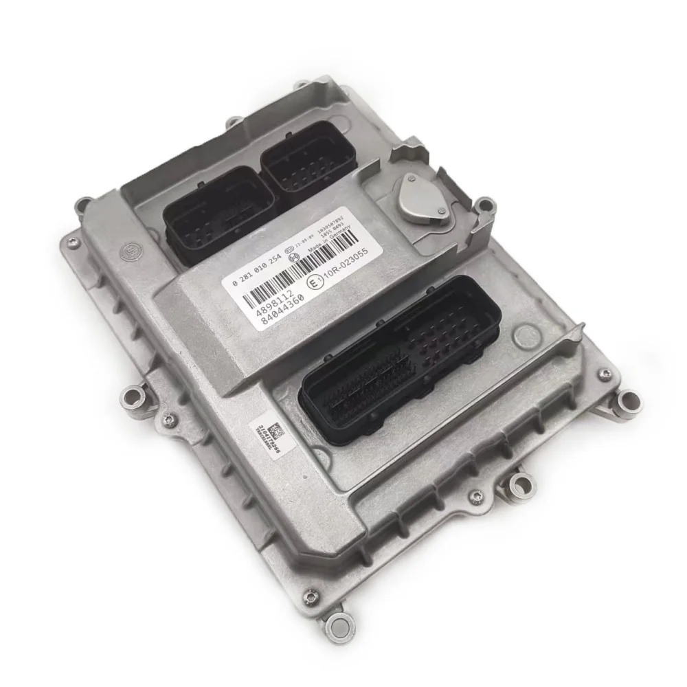 Engine Control Unit 0281010254 4898112 84044360 Diesel ECM Module Heavy Vehicle Controller Compatible With Cummins