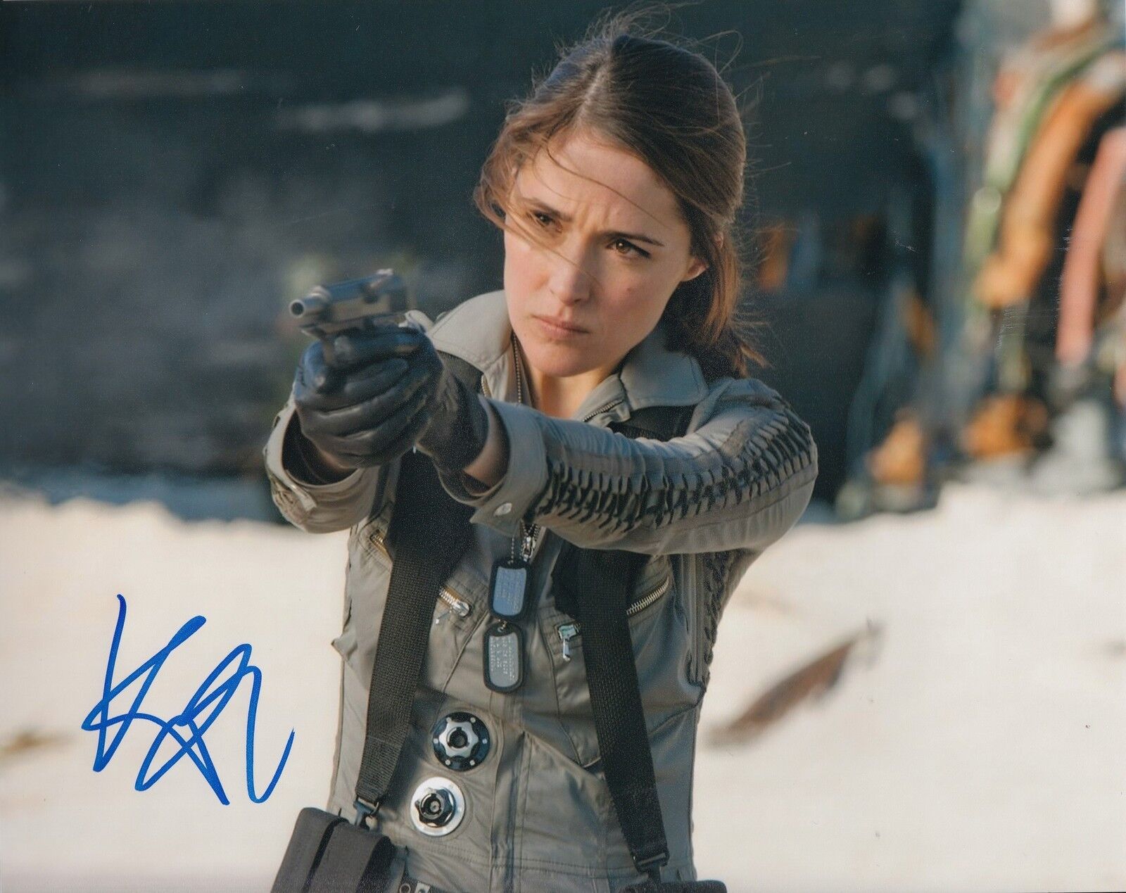 ROSE BYRNE signed (X-MEN FIRST CLASS) Movie ACTRESS *MOIRA* 8X10 Photo Poster painting W/COA #3