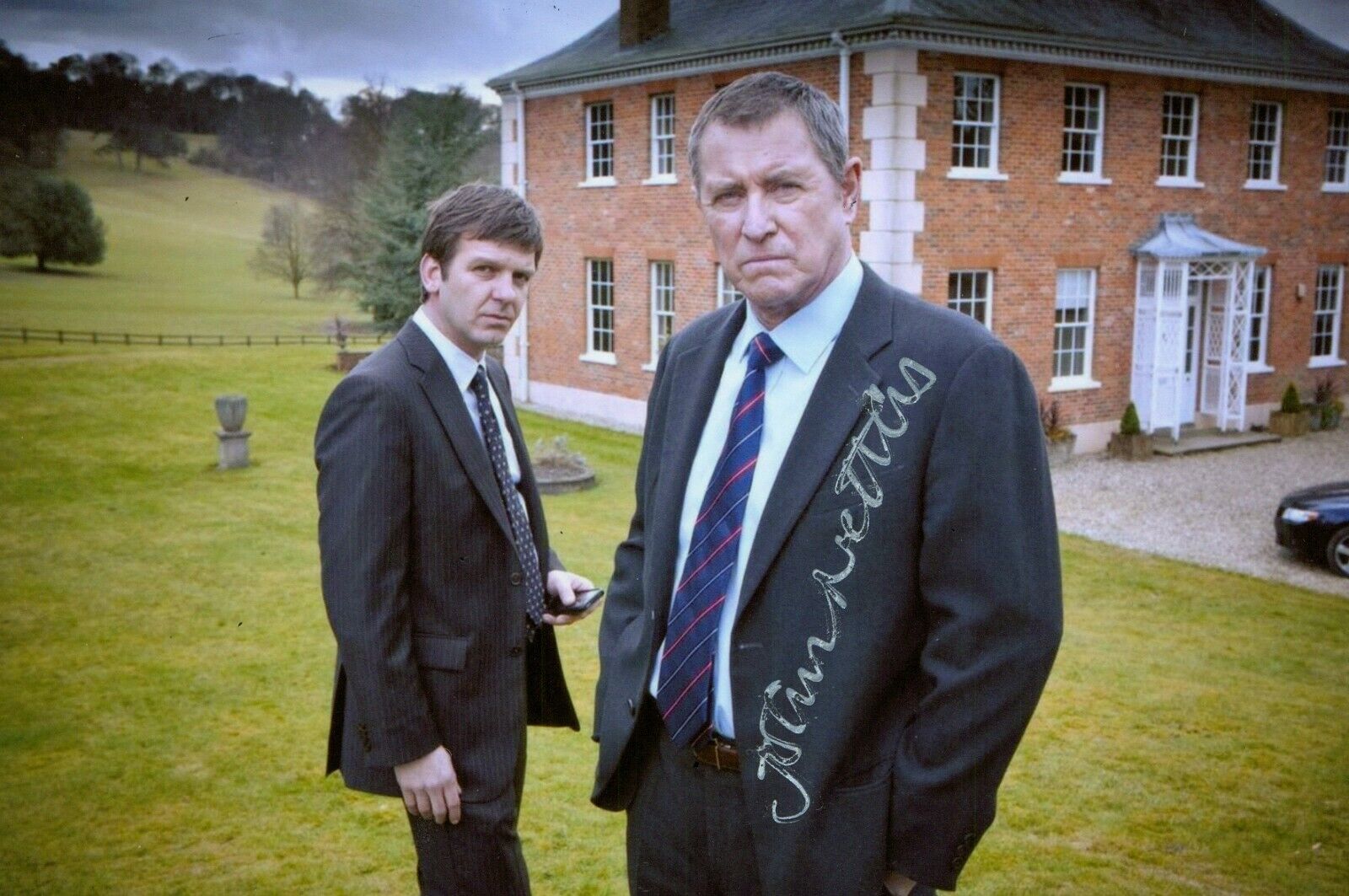John Nettles Signed 6x4 Photo Poster painting Midsomer Murders Bergerac Genuine Autograph + COA
