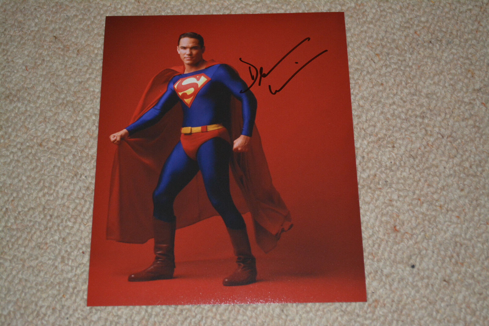 DEAN CAIN signed autograph 8x10 20x25 cm In Person SUPERMAN