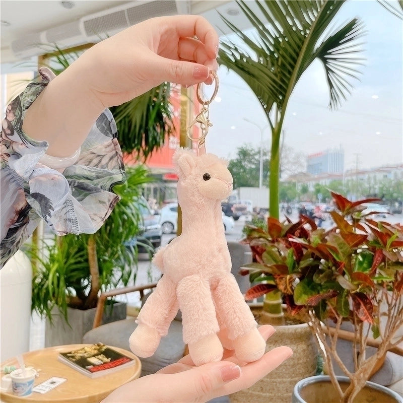 Minimalist Animal Pp Cotton Bag Pendant Keychain