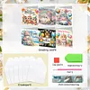 6Pcs carte de voeux d&rsquo;anniversaire-bricolage
