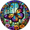 (Counted/Stamped) Butterfly - 18CT Cross Stitch 20*20cm/7.87*7.87in