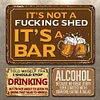 [US Local Warehouse]3PCS Beer Word - Vintage Metal Signs Set - 30*40cm