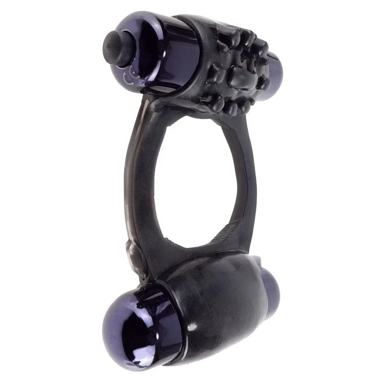 Pornhint Fantasy C-Ringz Duo Vibrating Super Ring Black