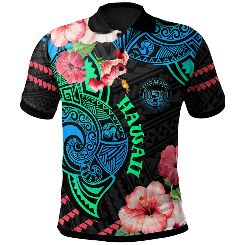 Yourtouchlock men costume adult Summer Fashion Polo Shirt Men 3D Printing Flowers Short Sleeves T-shirt Button Lapel Loose Hawaiian Lapel T Shirts Comfort Tops