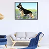 Diamond Painting-DIY Full Round Drill Dogs