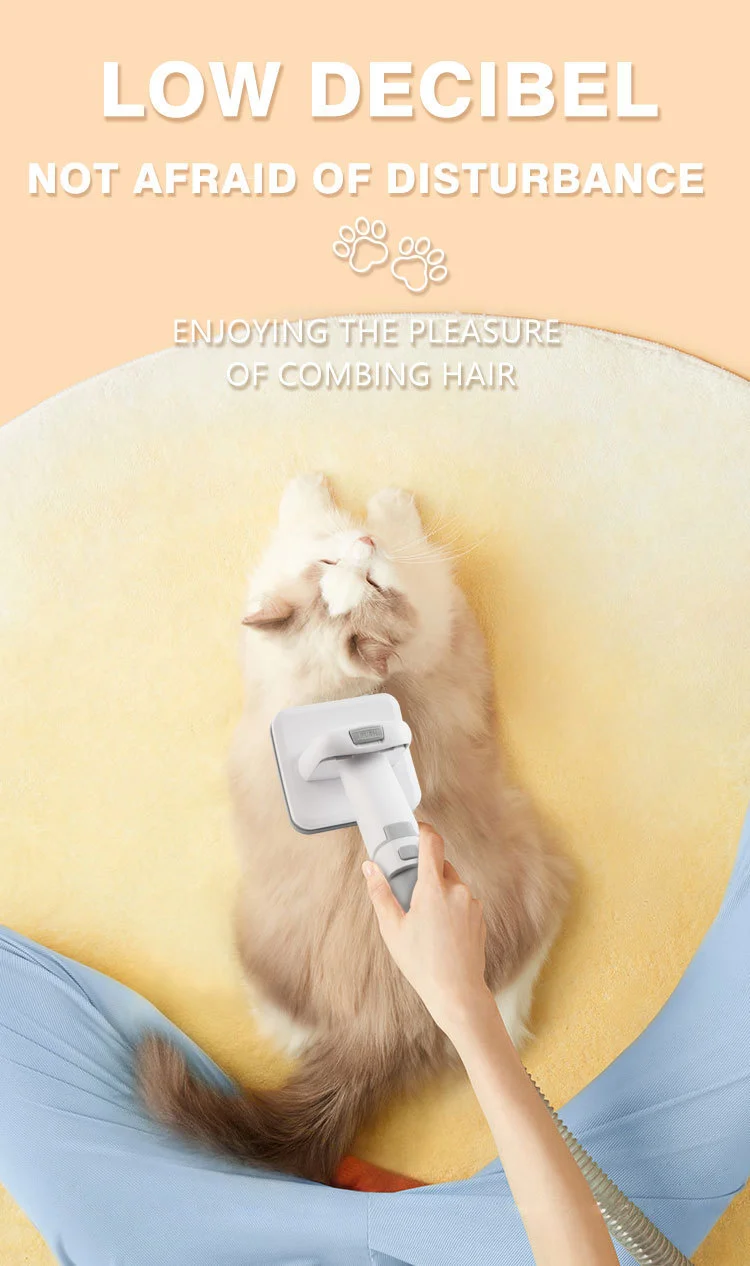 جهاز شفط شعر الحيوانات الأليفة متعدد الوظائف 7 في 1