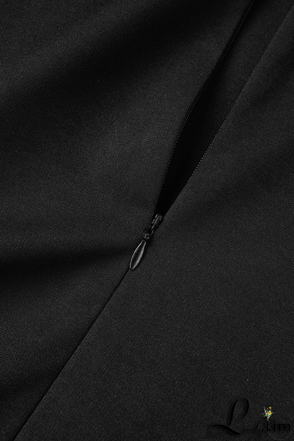 Rose Red Casual Solid Bandage Patchwork Fold Asymmetrical Collar One Step Skirt Dresses