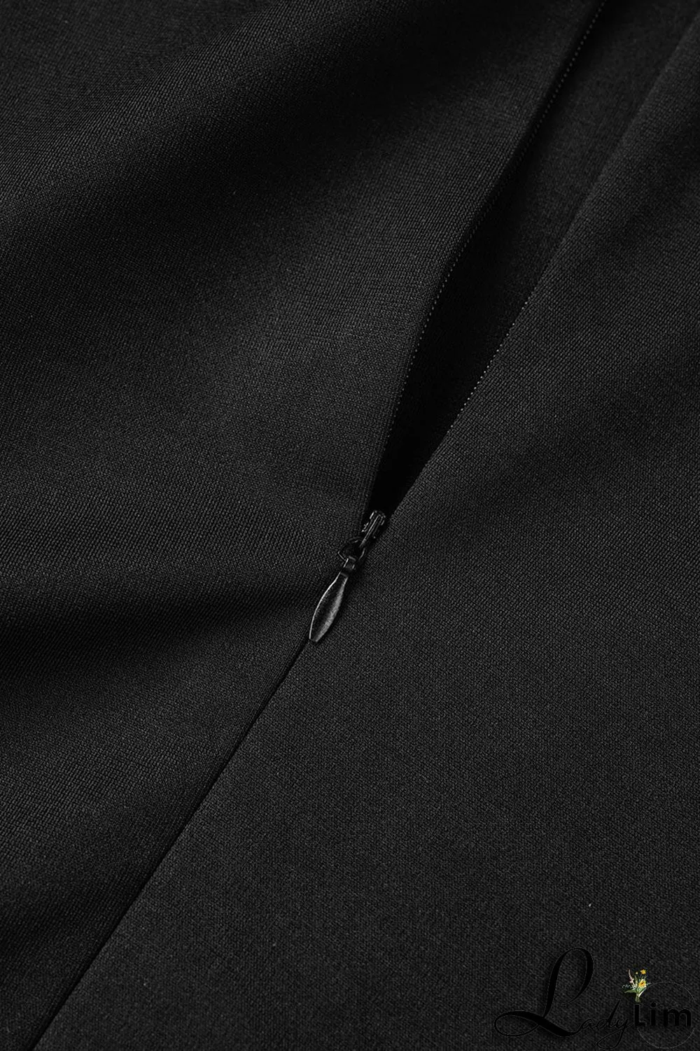 Rose Red Casual Solid Bandage Patchwork Fold Asymmetrical Collar One Step Skirt Dresses