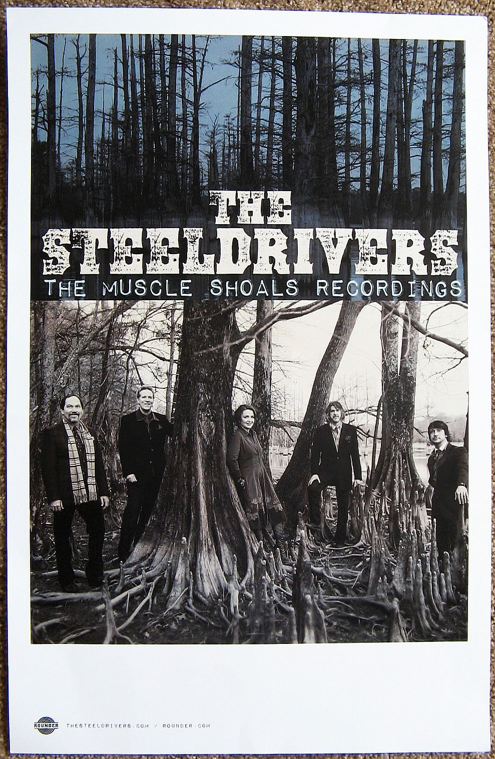 THE STEELDRIVERS Album POSTER Muscle Shoals Recordings 11x17