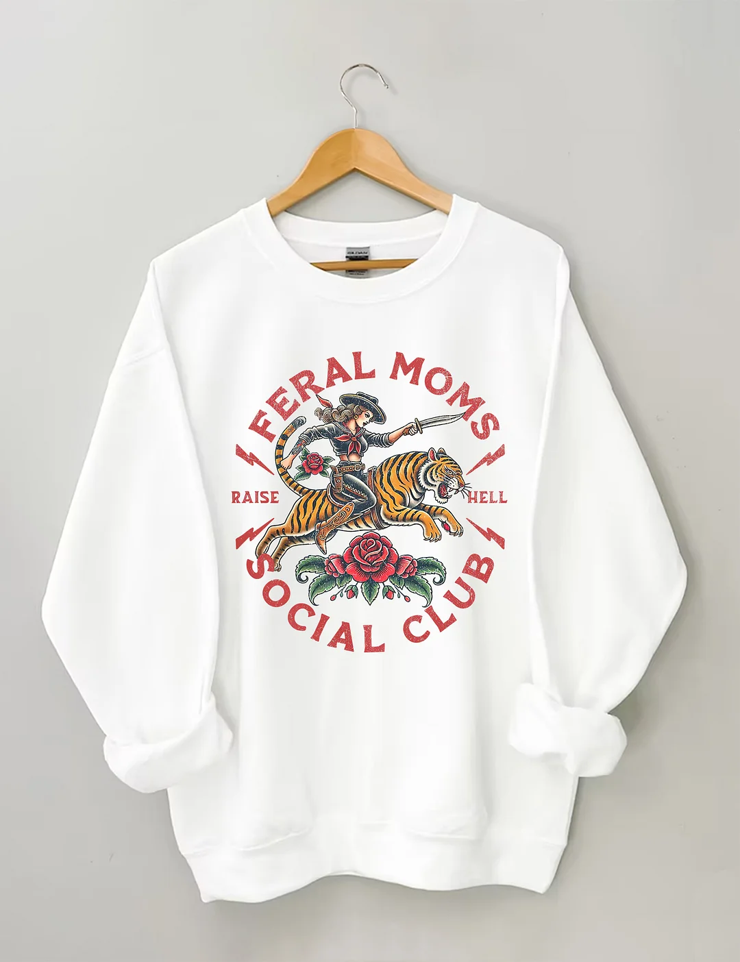 Feral Moms Social Club Sweatshirt