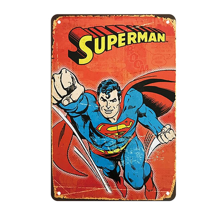 Super Hero - Vintage Tin Signs/Wooden Signs - 8*12Inch/12*16Inch