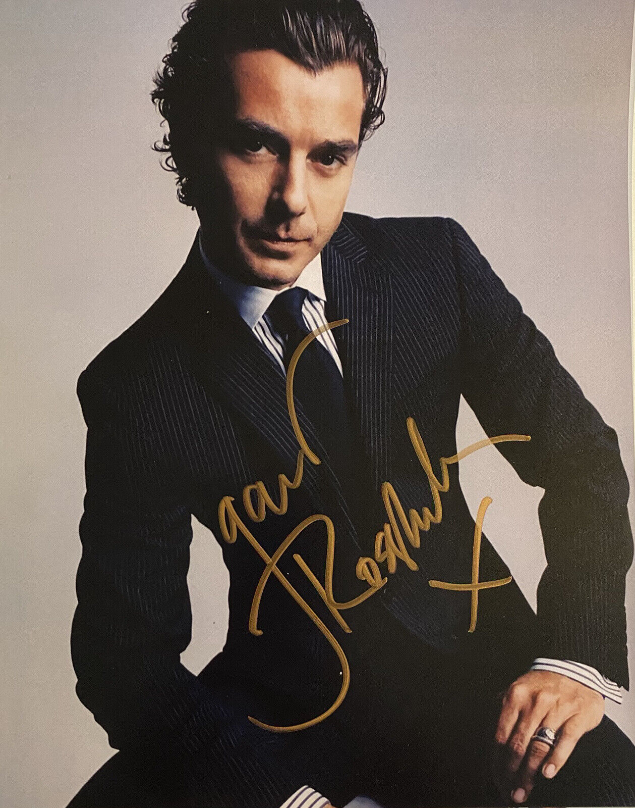 Gavin Rossdale Signed Autographed 8x10 Photo Poster painting Sexy