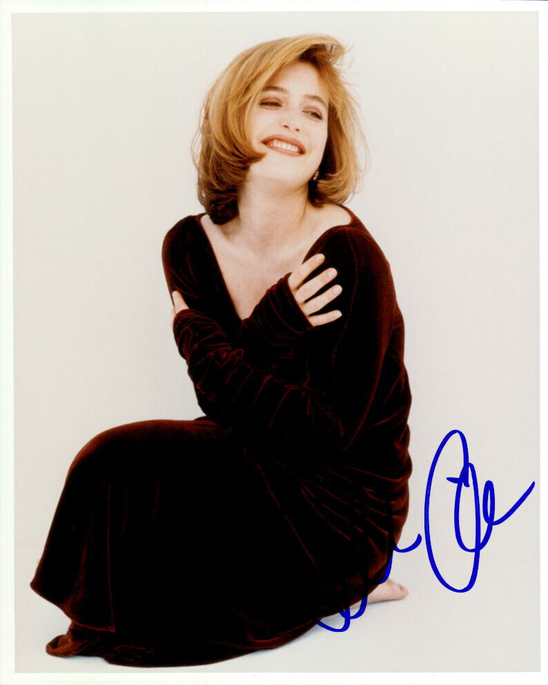 Gillian Anderson signed 8x10 Photo Poster painting