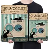 Black Cat - Vintage Metal Signs - 30*40cm