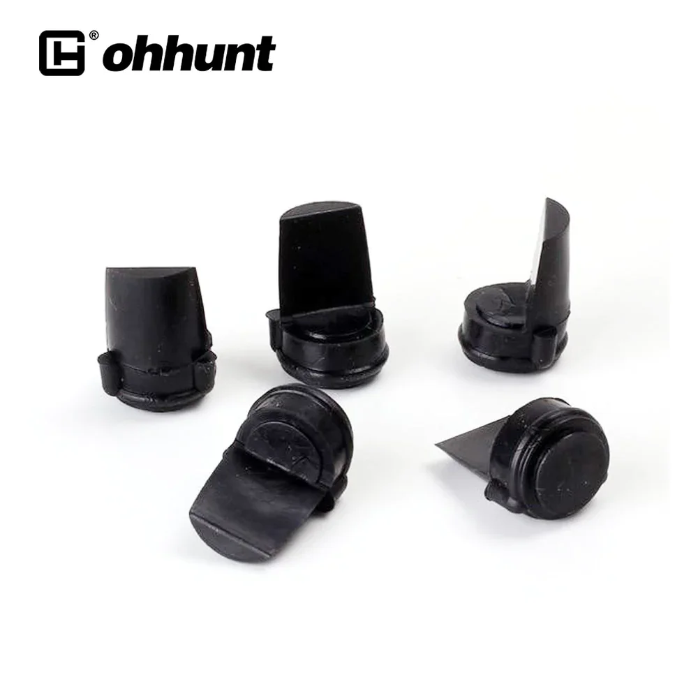 ohhunt® Rubber Accu Wedge 5 Pcs for AR15/M4/M16 Rifles - Black Red Yellow