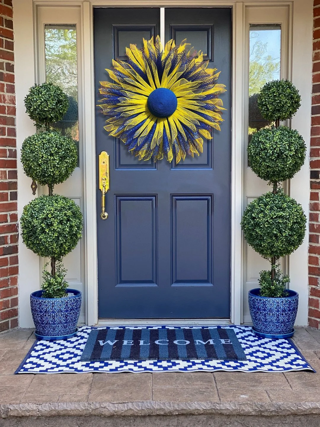 💙💛🌻Donation Wreath🌻