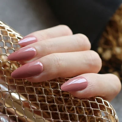 UV glossy false nails Water droplets shiny wedding nails burgundy stiletto blue Black UV fake nails 28pcs full set-Nail Inspo