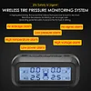 AN-10C Solar Car LCD Tire Pressure Monitoring Tyre Temp Alarm System