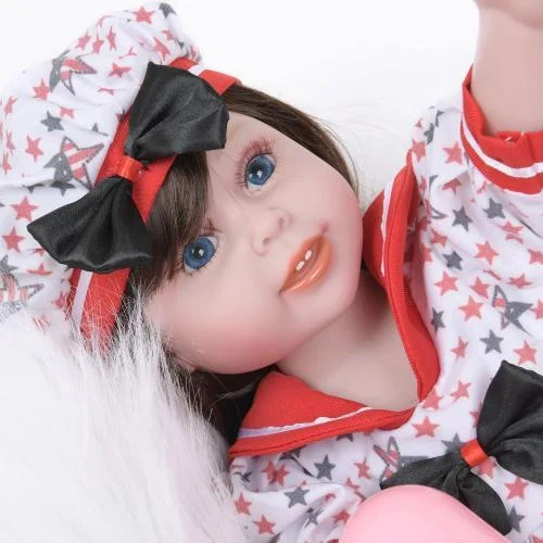 18" Cute Ana Silicone Reborn Baby Doll Girl - Reborn Shoppe