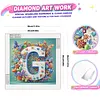 Butterfly Flower G 5D Partial Drill DIY Diamond Painting Kit 30*30cm