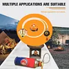 Propane Refill Adapter Portable Flat Cylinder Tank Coupler for Outdoor Gas Stove