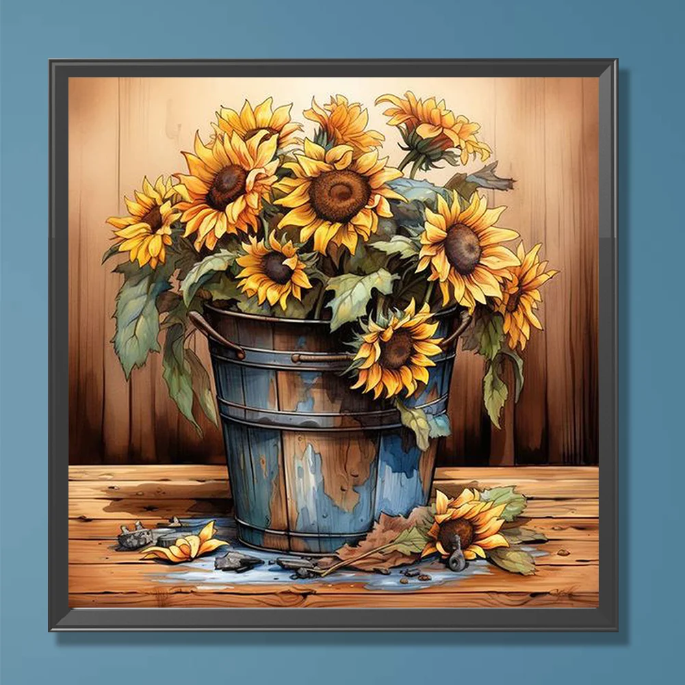 DIY Paint By Number 40*40cm - Sunflower