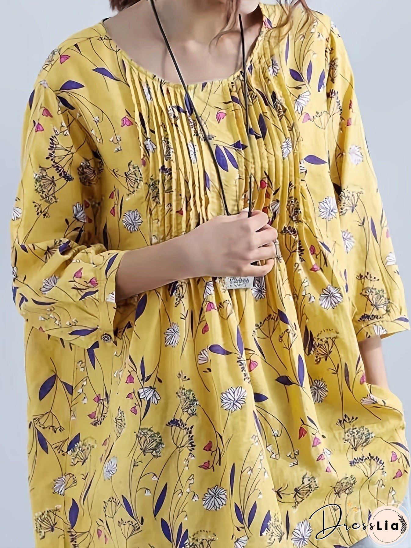 Printed Plus Size Tunic