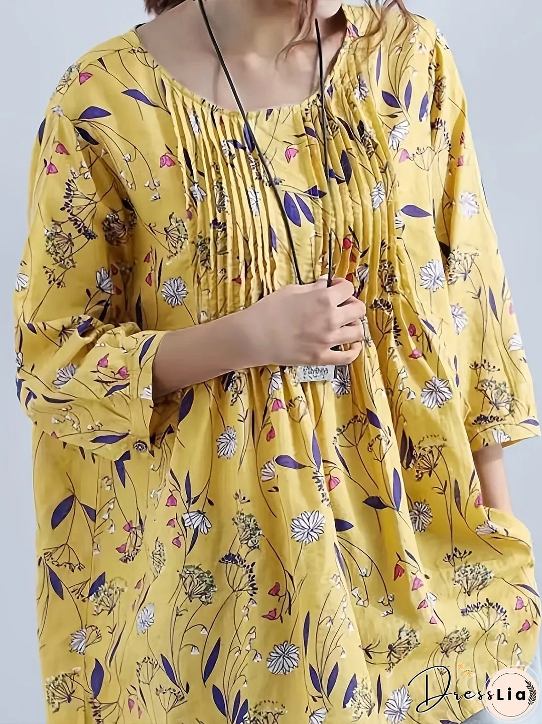 Printed Plus Size Tunic