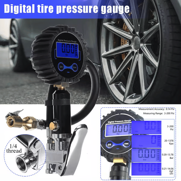 Last Day 70%OFF - 🏎️ Digital Tire Inflator with Pressure Gauge