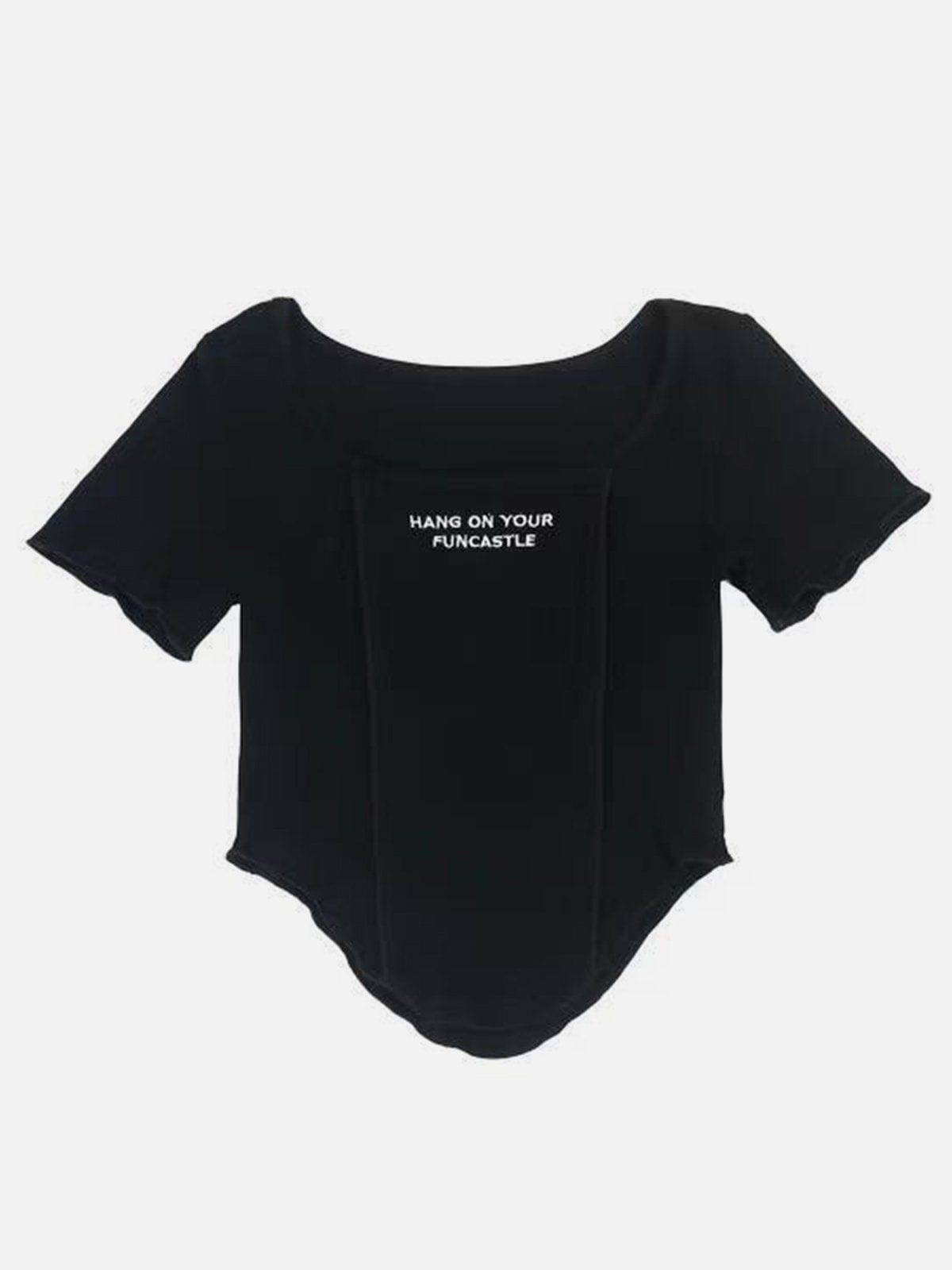 Aelfric Eden "Hang On Your Funcastle" Knit Tee