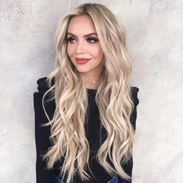 2023 Vanilla Long Wave Mini Lace Front Wig-elleschic