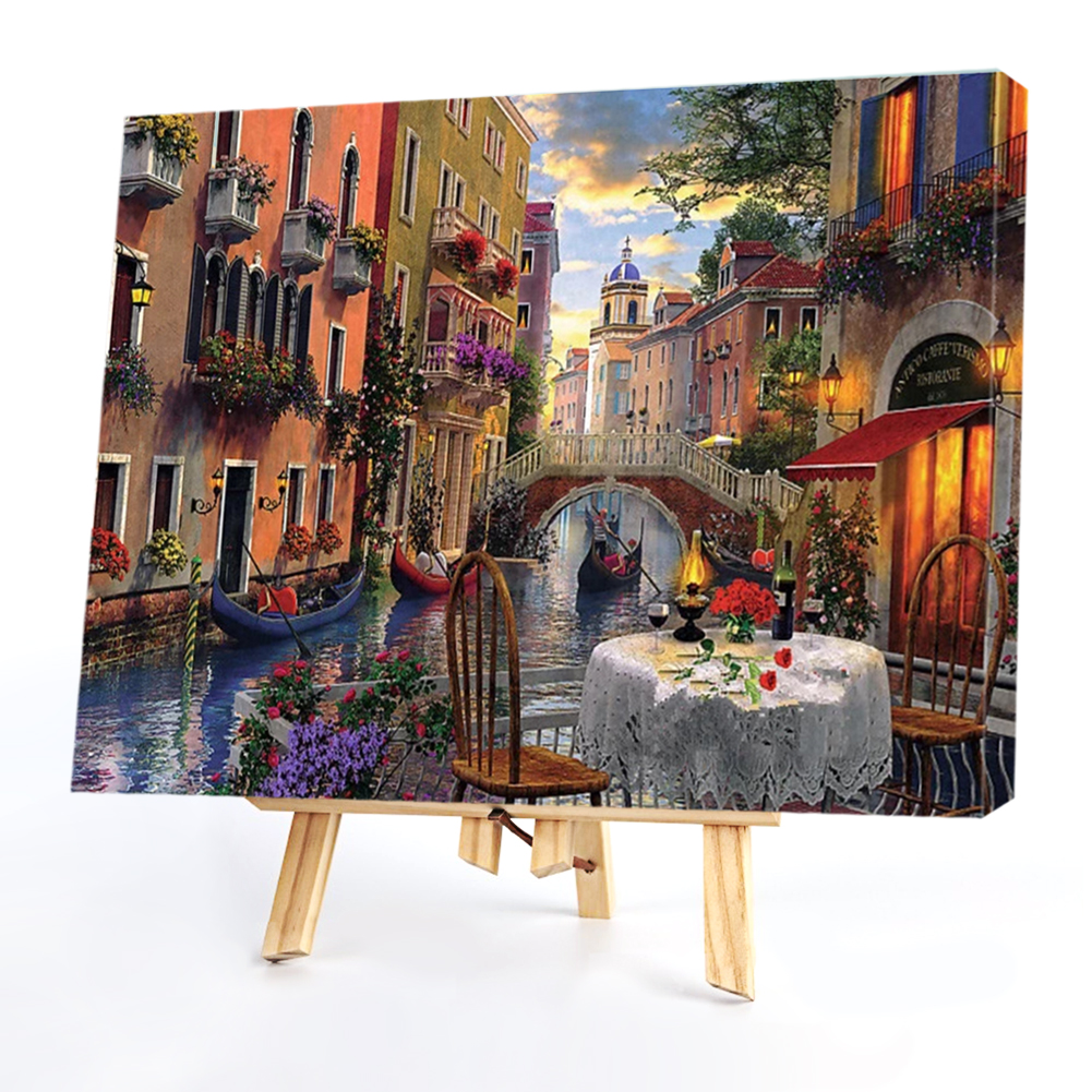 

40*50CM Paint By Numbers-Buildings, 501 Original