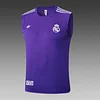 Joyfball 2025/2026 Real Madrid pre-match training Purple Jersey+Shorts  1:1 Thai Quality