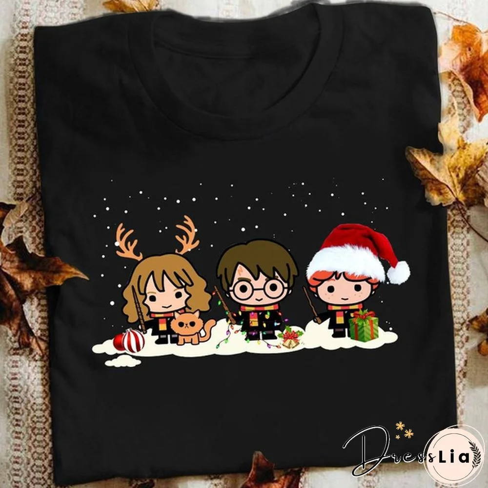 Characters Chibi Christmas T-shirt