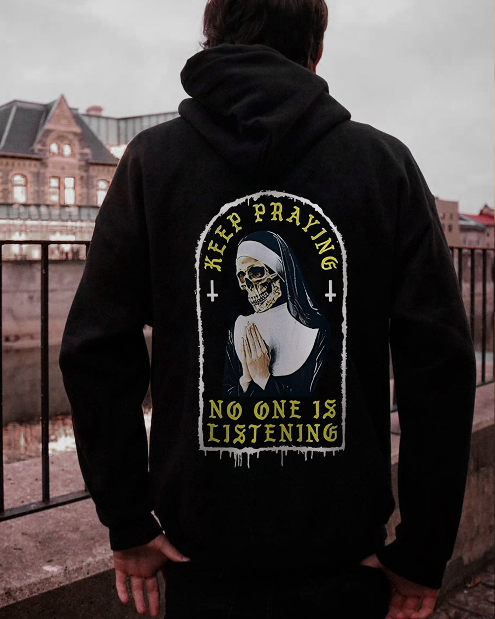 Keep Praying No One Is Listening Hoodie