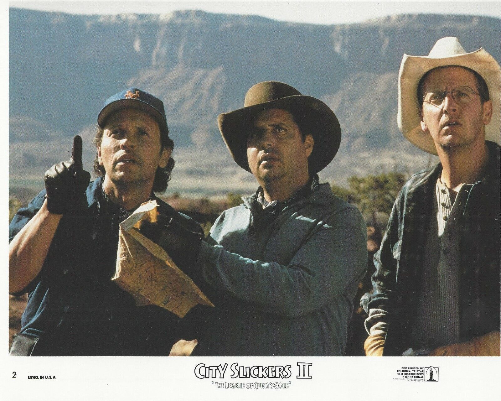 City Slickers II Original 8x10 Lobby Card Poster Photo Poster painting 1994 #2 Crystal Stern