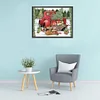 Christmas Car - 11CT Counted Cross Stitch - 40*50cm - Xmas