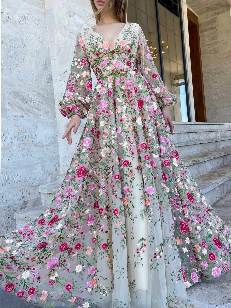 Wildflower Garden Maxi Dress