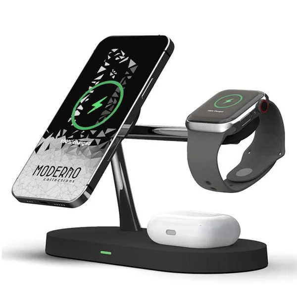 Premium 3 in 1 Fast Wireless Charging Stand