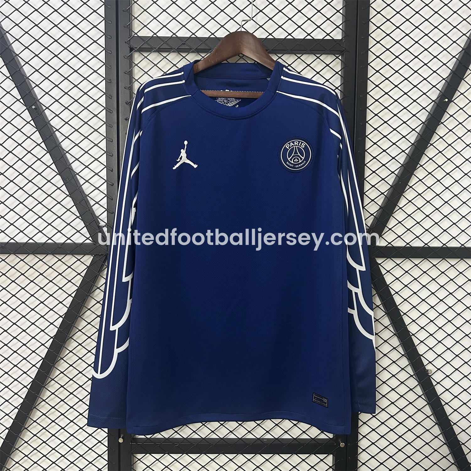 Paris Saint-Germain PSG 24-25 Fourth Unsponsored Long Sleeves Jersey - Fans Version